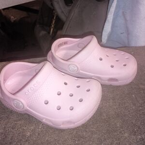 Crocs Kids Pink Clogs